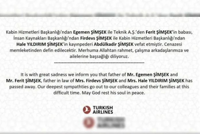 THY değil Şimşek Airlines!