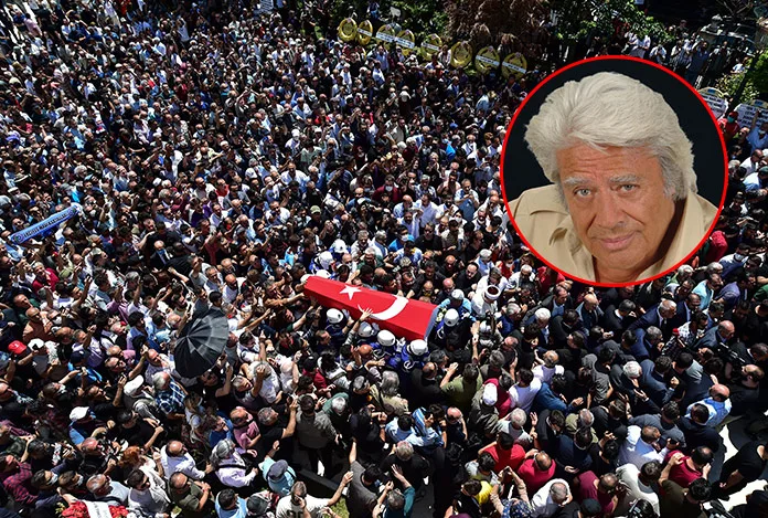 Cüneyt Arkın’ı binler uğurladı