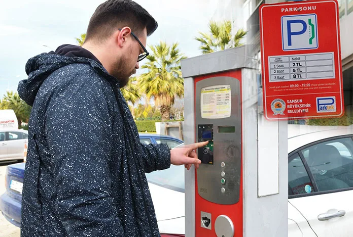 Samsun’da parkomat çilesi bitti!