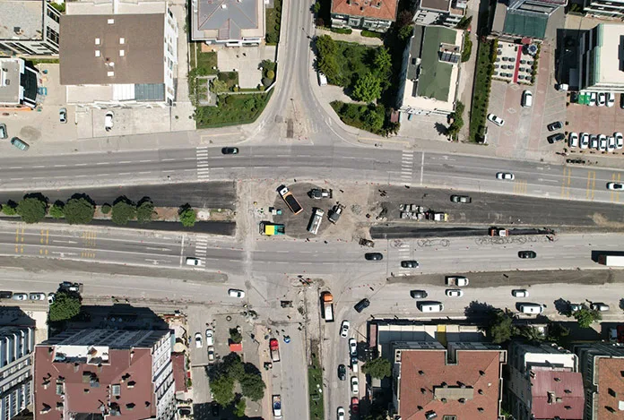 Akıllı kavşak projesinde sona gelindi