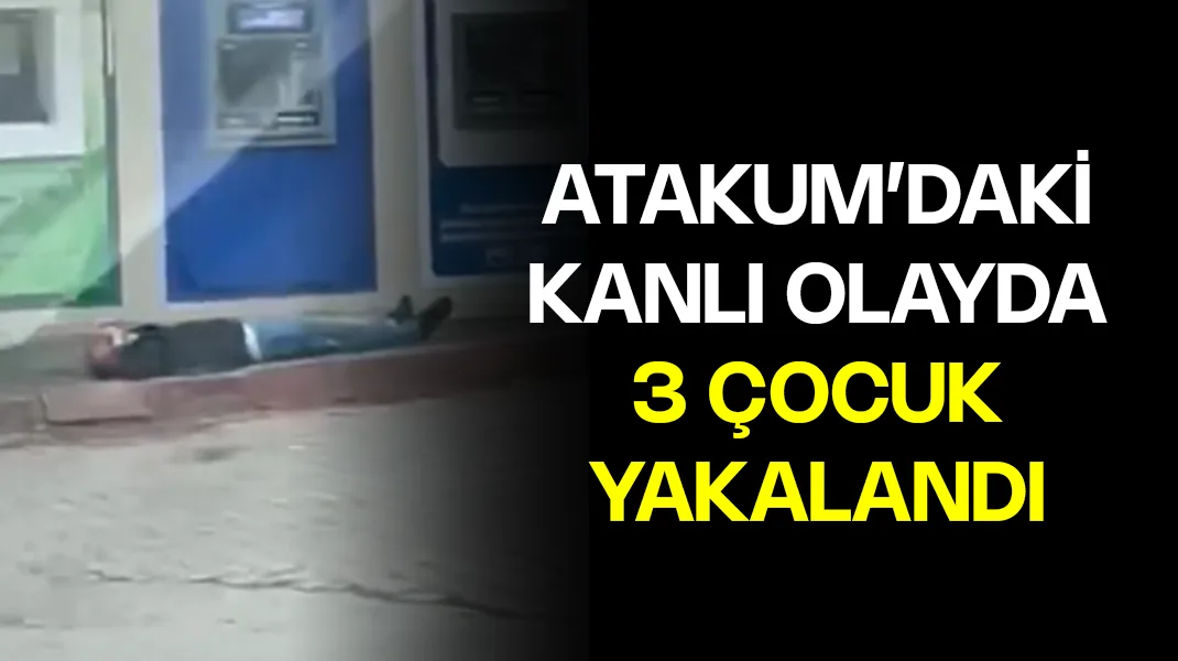Atakum’daki kanlı olayda 3 çocuk yakalandı