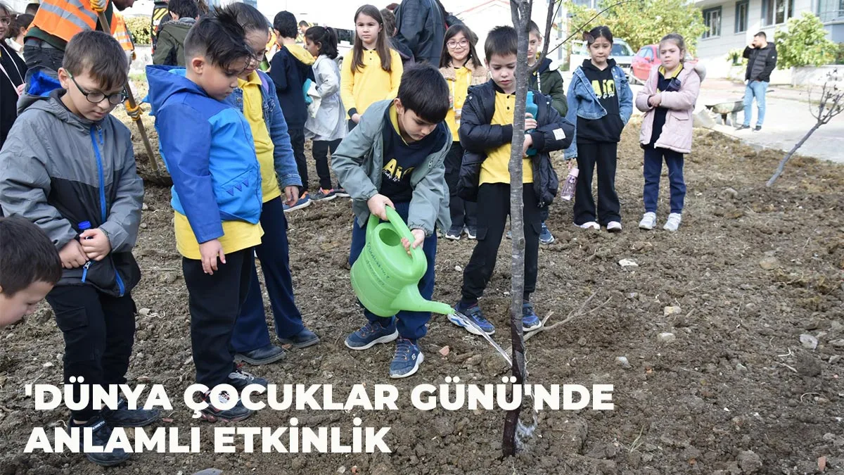 Atakum Belediyesinden ‘Dünya Çocuklar Günü’nde anlamlı etkinlik