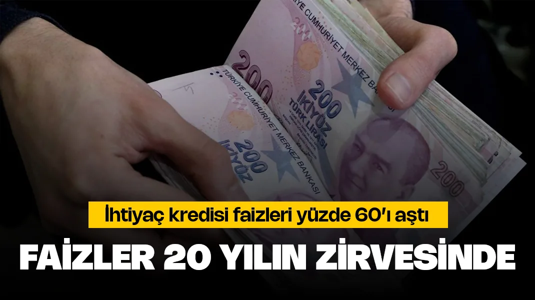 Faizler 20 yılın zirvesinde