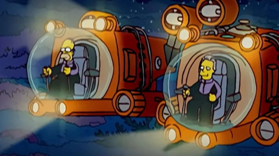 The Simpsons, Titanik batığına giderken kaza yapan denizaltı felaketini de bildi mi?