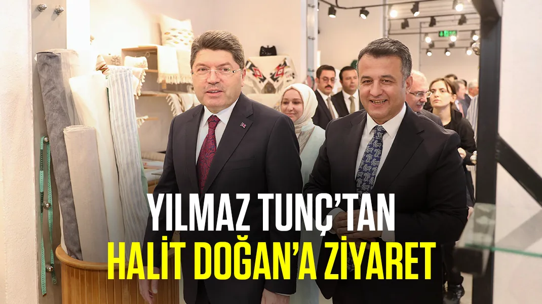 Yılmaz Tunç’tan Halit Doğan’a ziyaret