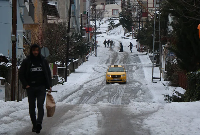Samsun’da beyaz esaret