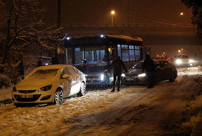 Samsun’a 62 kilo yağış düştü