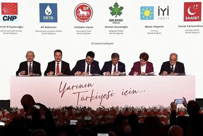 6 parti birleşti, Cumhur İttifakı’nı geçti!