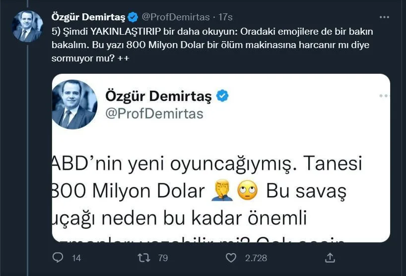 Özgür Demirtaş çileden çıktı: 'En masumundan en şeytancasına doğru sıralıyorum' - Resim: 6