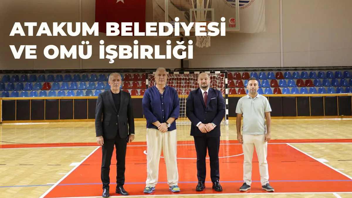 Atakum Belediyesi ve OMÜ’den ‘Spor Kenti Atakum’ projesi  