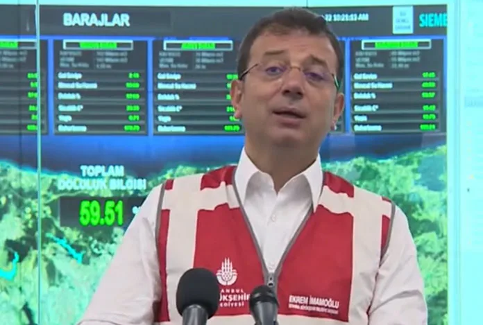 İmamoğlu İstanbulluları sağanak yağışa karşı uyardı