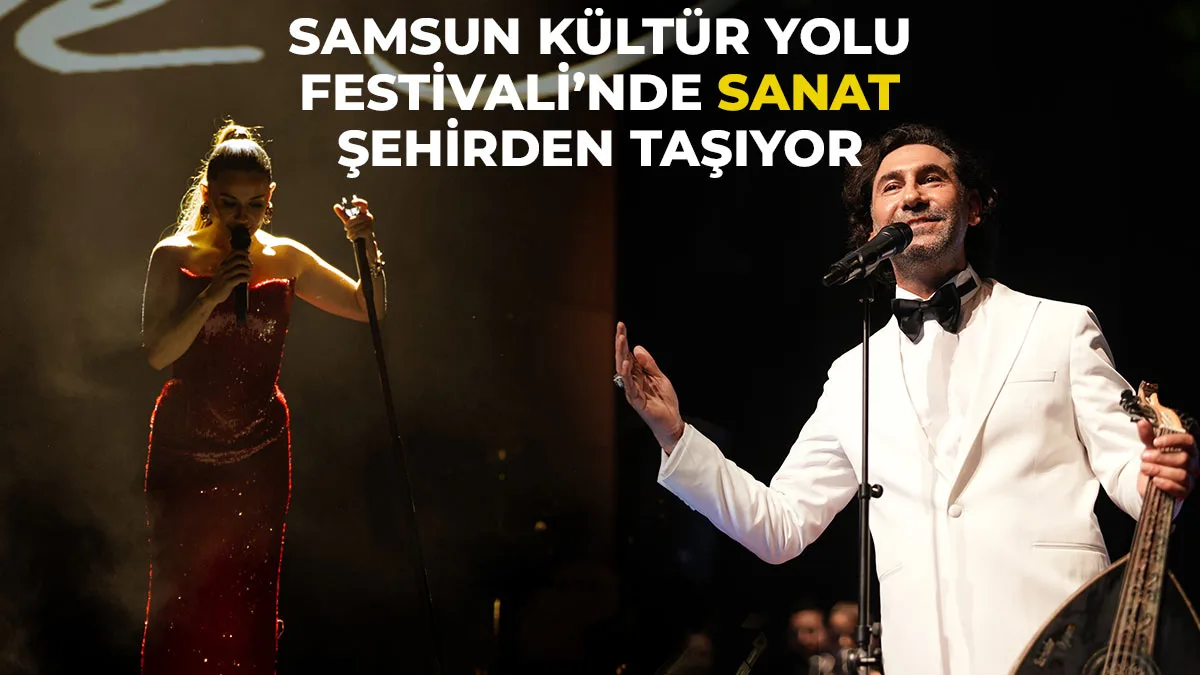 Samsun Kültür Yolu Festivali’nde Sanat Şehirden Taşıyor