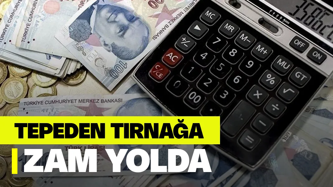 Tepeden tırnağa zam