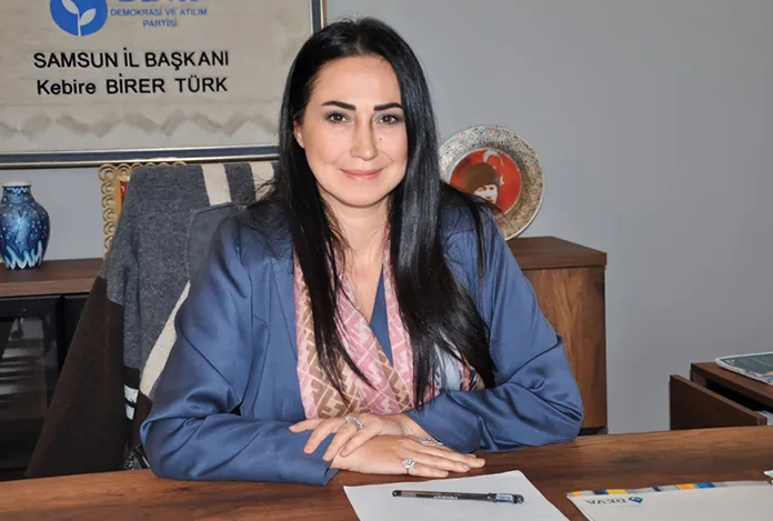 Kebire Birer Türk: “Samsun’un sorunu çok, DEVA’sı biziz”