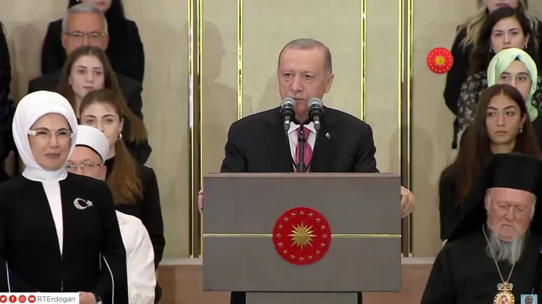 Cumhurbaşkanı Erdoğan, Beştepe’de Göreve Başlama Töreni’nde konuşuyor: “Artık yeni şeyler söylemenin mücadelesini vermeliyiz”