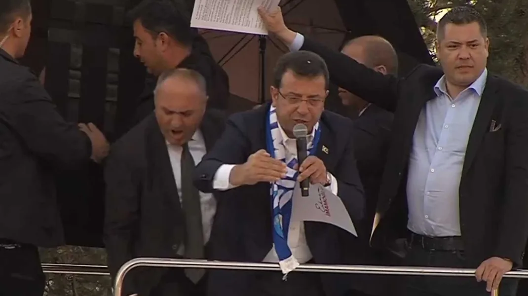 Kızılay yöneticisi Ekrem İmamoğlu’nun Konya mitingi öncesi provokasyon çağrısı yaptı: “Şeytan taşlamak isteyen…”