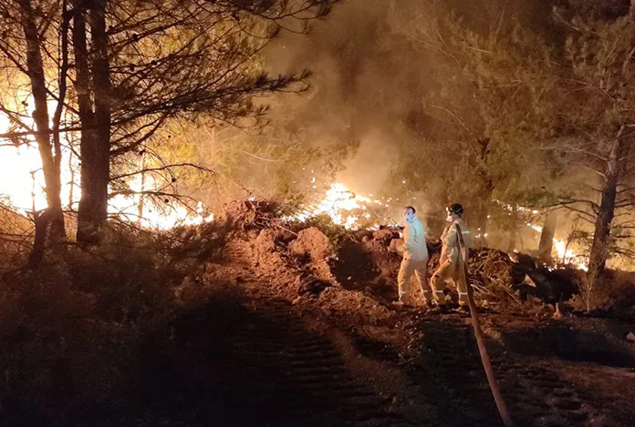 İzmir için orman yangını uyarısı
