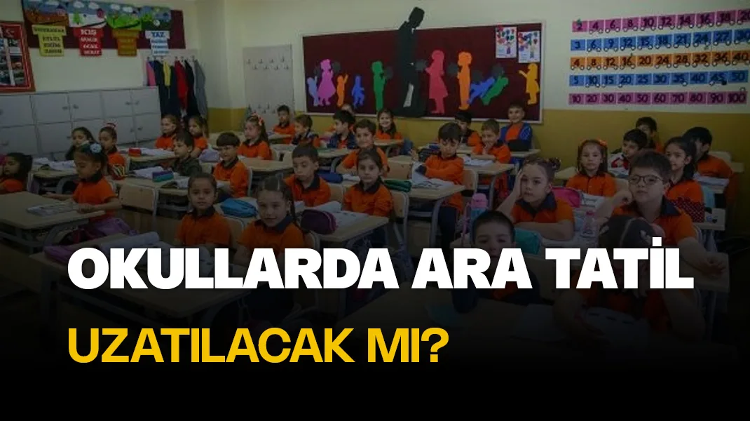 Ara tatil uzatıldı mı: Okullar 20 Kasım’da açılacak mı?