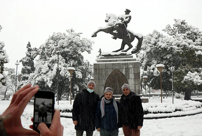 Samsun’da beyaz esaret
