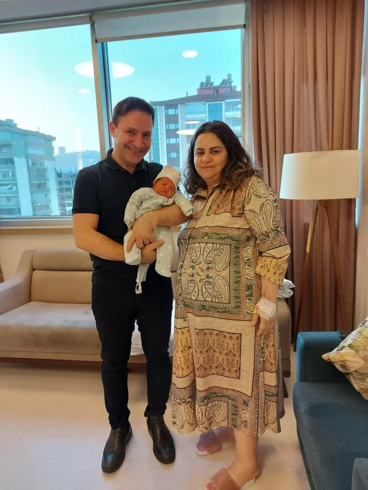 Covid hastası Samsun’da tedavi oldu