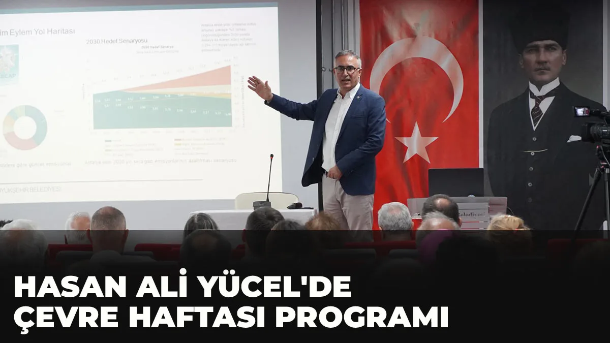 Atakum Belediyesi çevre haftası kapsamında söyleşi programı gerçekleştirdi