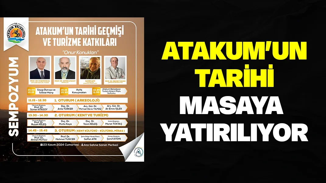 Atakum’un tarihi masaya yatırılacak