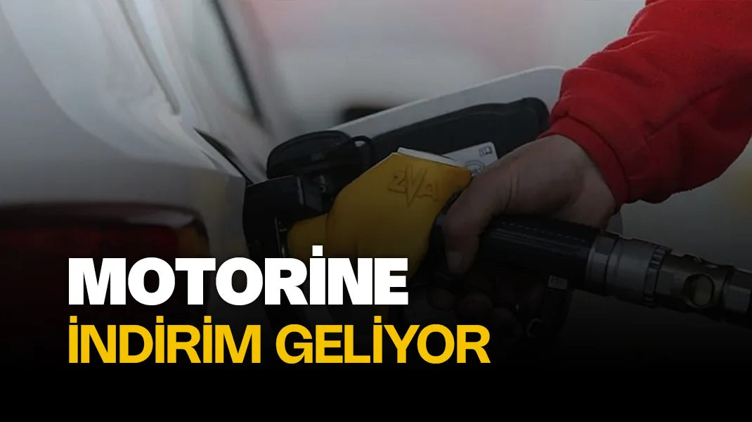 Motorine indirim geliyor