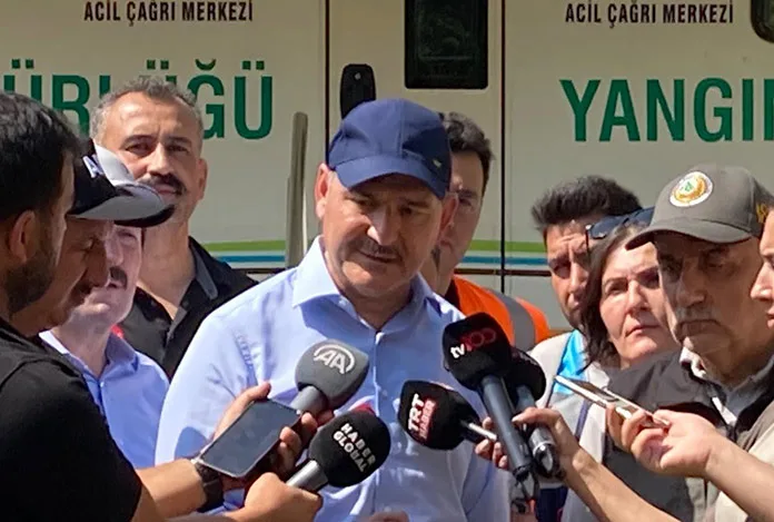 Soylu’dan orman yangınları için idam vurgusu