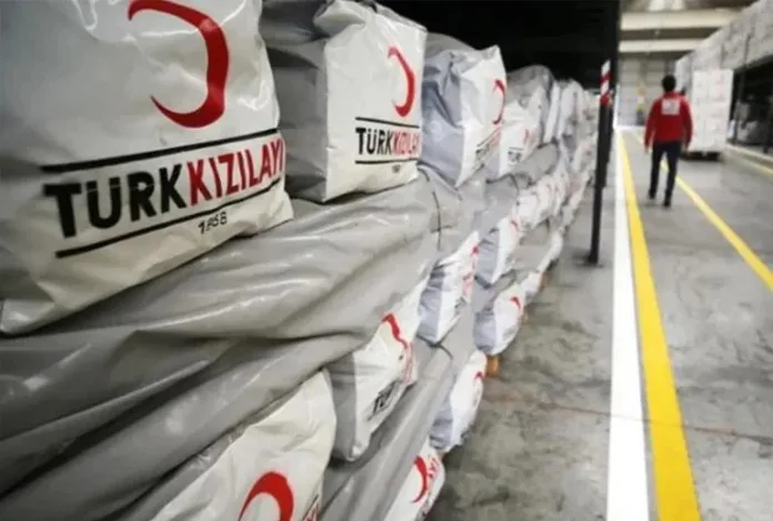 Kızılay, 18 Şubat’ta 2 TIR dolusu giysi satmış!