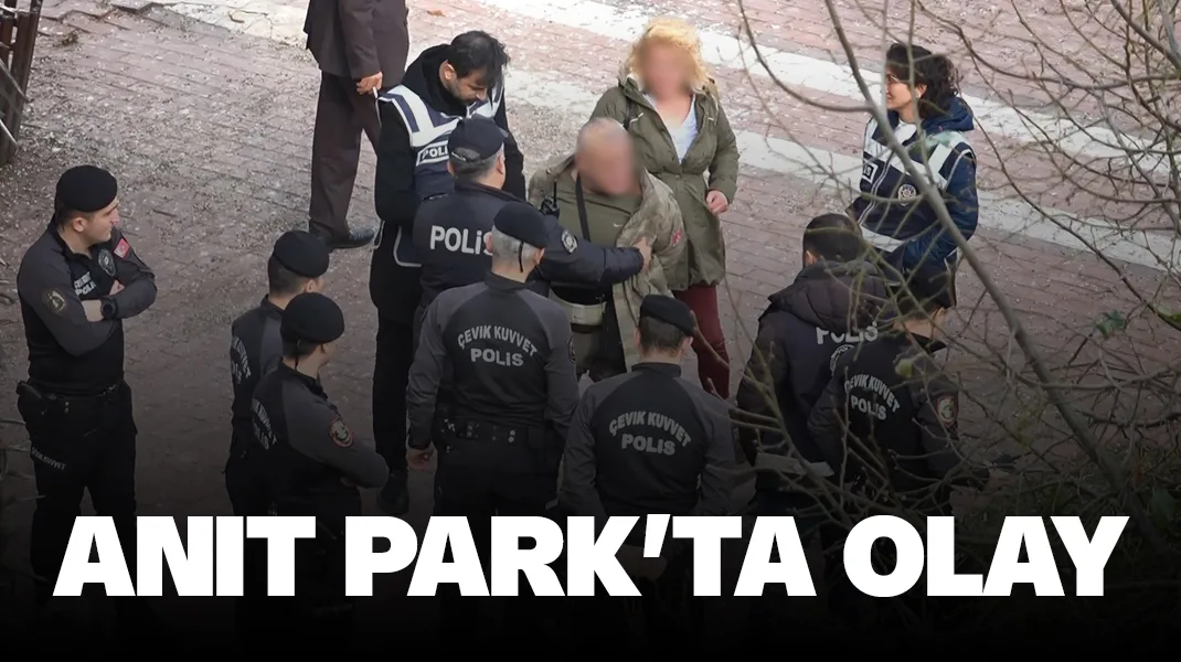 Anıt Park’ta olay