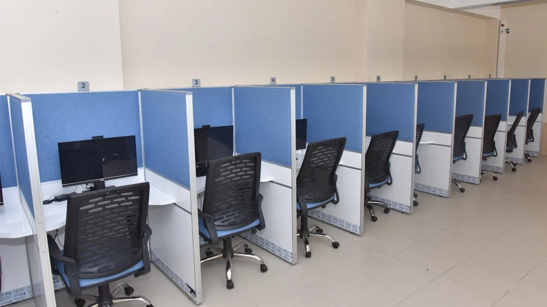 Tekkeköy’de e-sınav merkezi açıldı