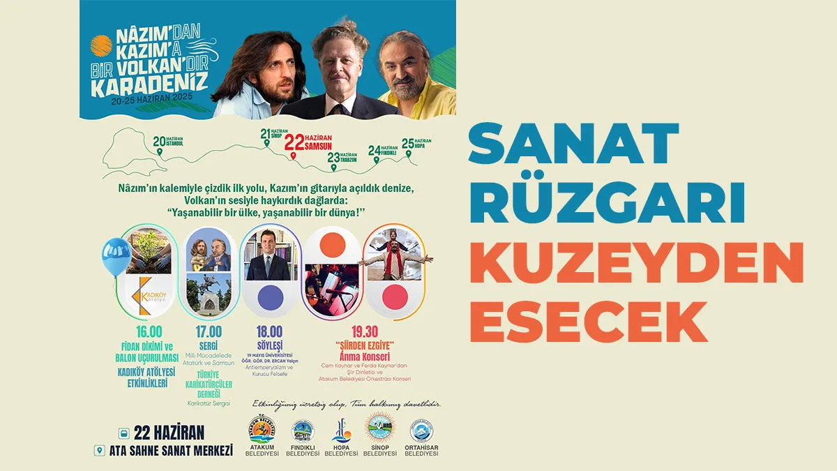 Sanat rüzgarı kuzeyden esecek