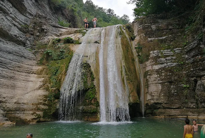 Samsun’un saklı cenneti Gölalan Şelalesi