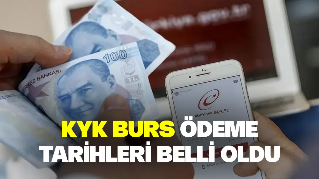 KYK burs ödeme tarihleri belli oldu