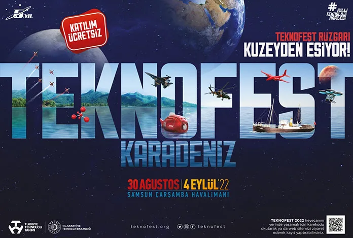 Samsun TEKNOFEST için gün sayıyor