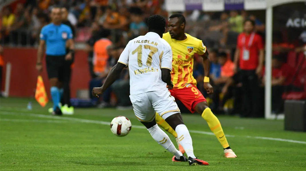 Samsunspor, Kayseri’de de kayıp