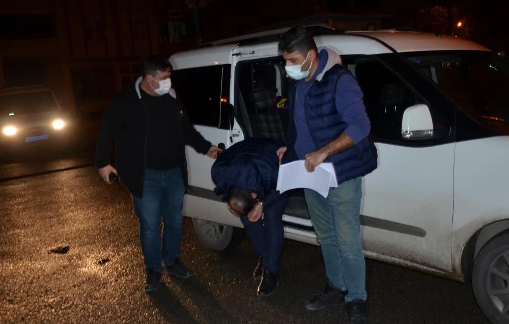 Kablo hırsızları Amasya’da yakalandı