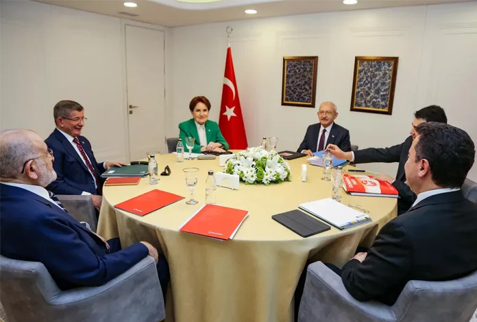 Altılı Masa bugünkü toplantıda ilk kez aday konuşacak