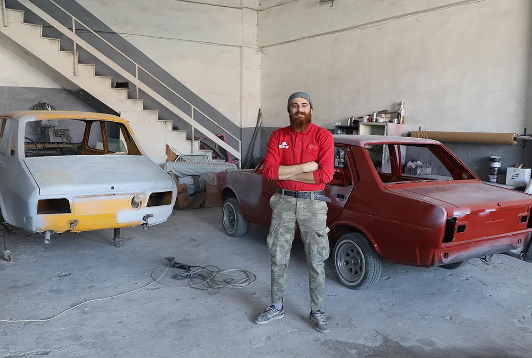 Atıl arabalara profesyonel dokunuş
