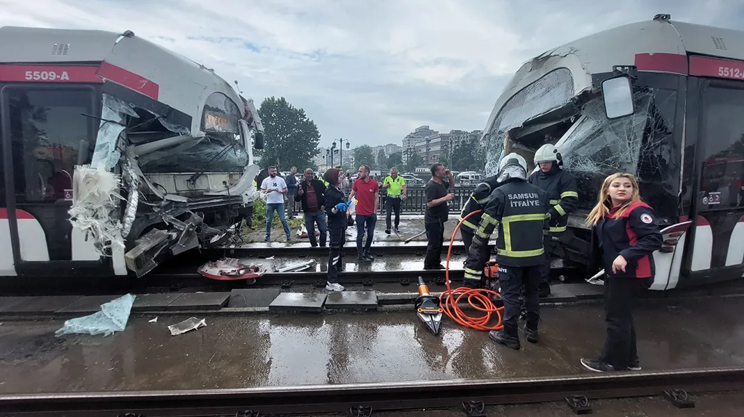 Samsun’daki tramvay kazasında yaralı sayısı 26’ya yükseldi