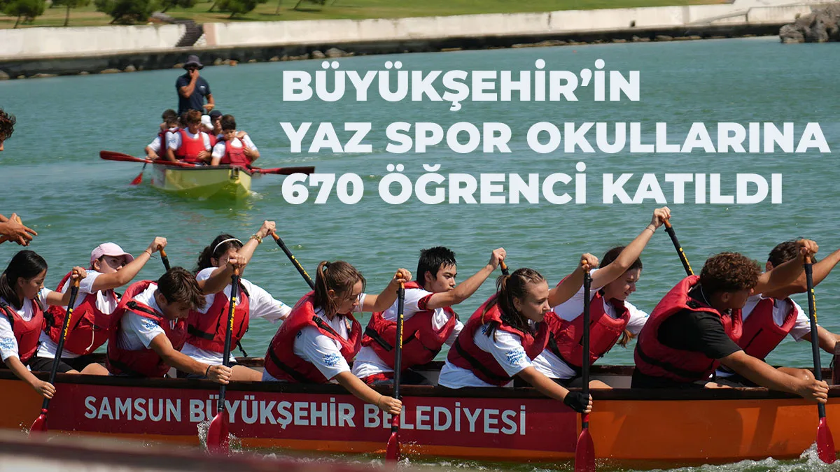 Büyükşehir’in Yaz Spor Okullarına 14 Farklı Branşta 670 Öğrenci Katıldı