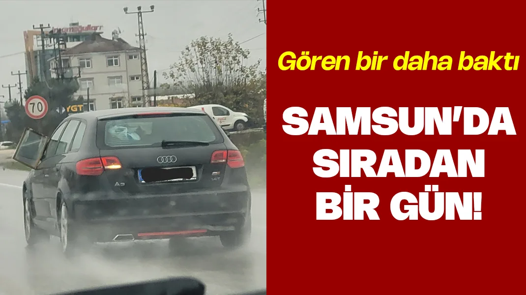 Samsun’da sıradan bir gün