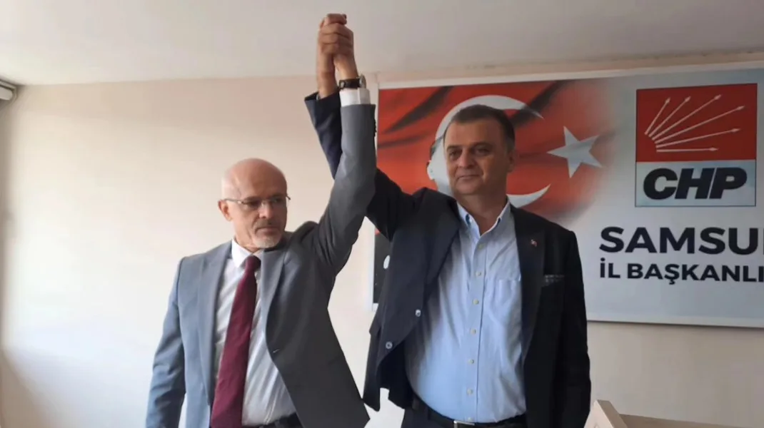 CHP Samsun’da devir teslim töreni: Mehmet Özdağ dönemi başladı