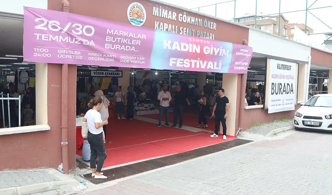 Atakum’da kadın giyim festivali
