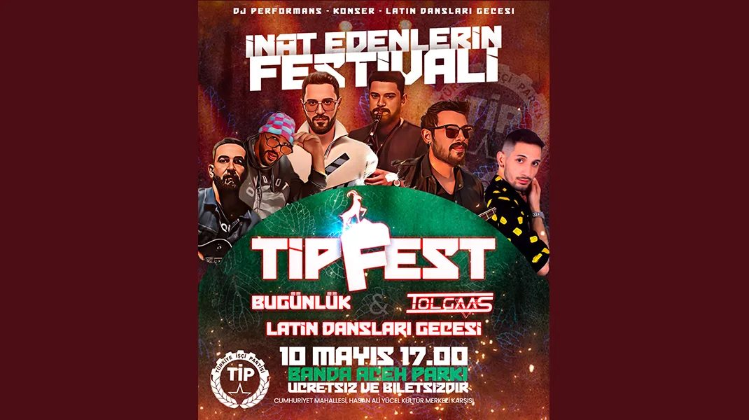 Türkiye İşçi Partisi’nin Samsun’da düzenleyeceği festival yarın yapılacak