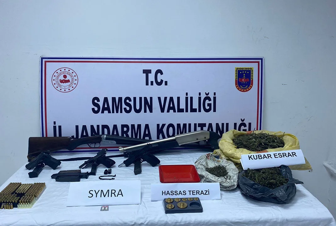 Samsun’da uyuşturucu operasyonu