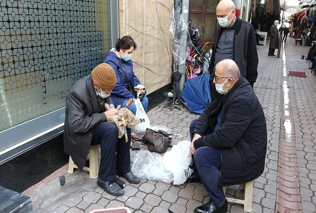 Samsunlu şemsiye tamircisi Dursun Yıldız