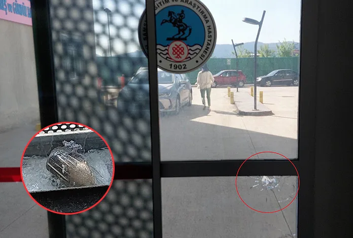 Çocuk kreşine mermi isabet etti