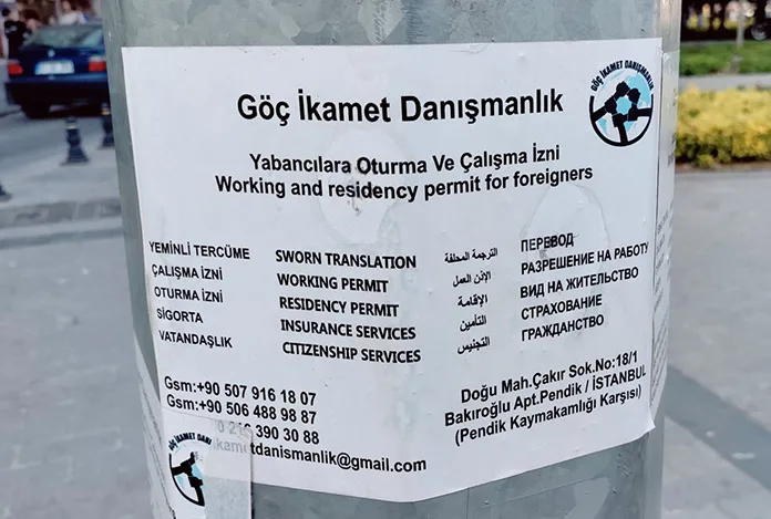 Sokak ortasında oturma izni satılıyor!