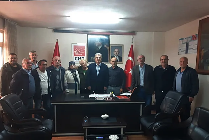 Murat Çan’dan CHP Ladik ve Kavak ilçe başkanlıklarına ziyaret